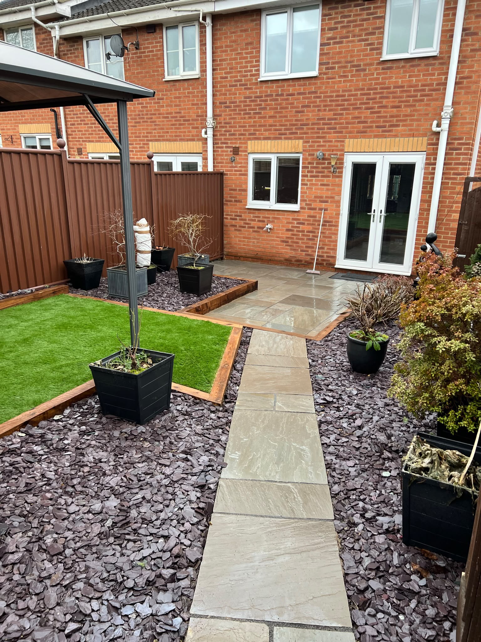 RT Landscaping completed project